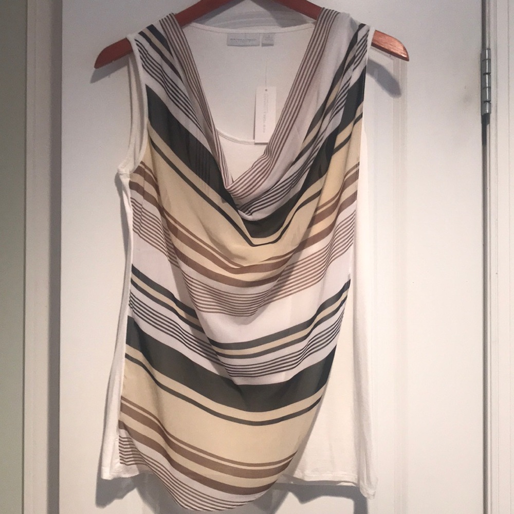 NWT sleeveless blouse NY&co small